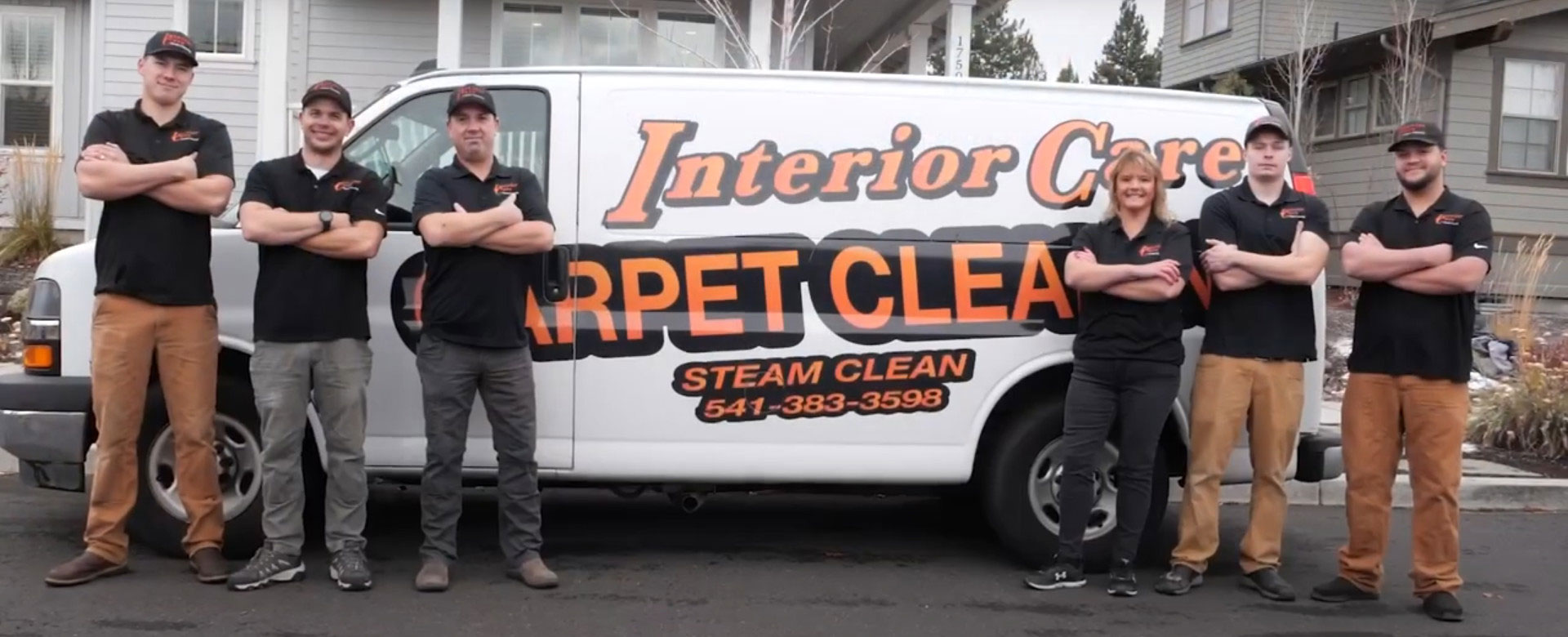 Interior Care Carpet Cleaning team bg