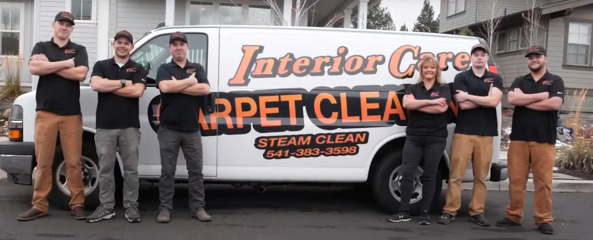 Interior Care Carpet Cleaning team bg